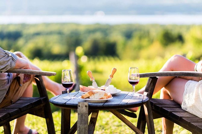 Island of Orleans Taste and Drink Tour - Vignoble du Mitan and the Beaupré coast views