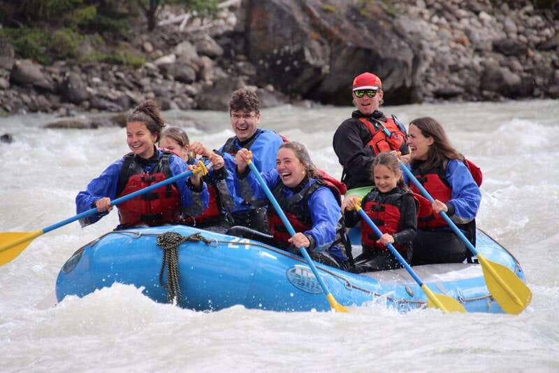 Jasper: Athabasca River Mile 5 Whitewater Rafting Tour - The Miette and Athabasca meet