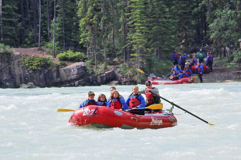 Jasper: Canyon Run Family Whitewater Rafting - What the Class 2+ rating means for you