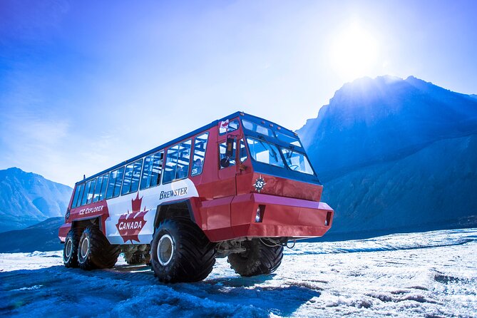 Jasper National Park 2-Day Tour: Maligne Lake & Columbia Icefield - Athabasca Falls brings serious force in a short stop