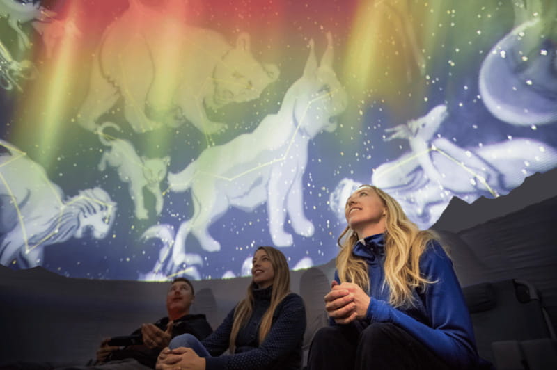 Jasper: Planetarium Indoor Dome Experience - From Jasper Park Lodge to the edge of space