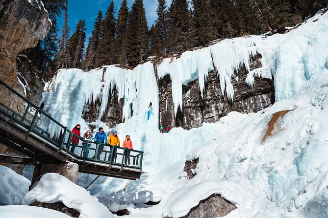 Johnston Canyon Icewalk - Why Johnston Canyon works so well in winter