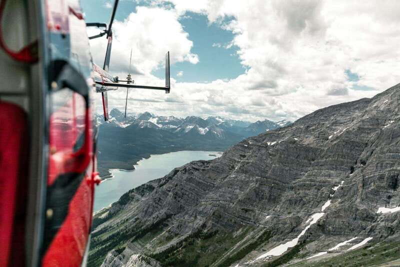 Kananaskis: 45 Minute "Sleeping Warrior" Helicopter Tour - Returning along Spray Lakes and through Stewarts Gap