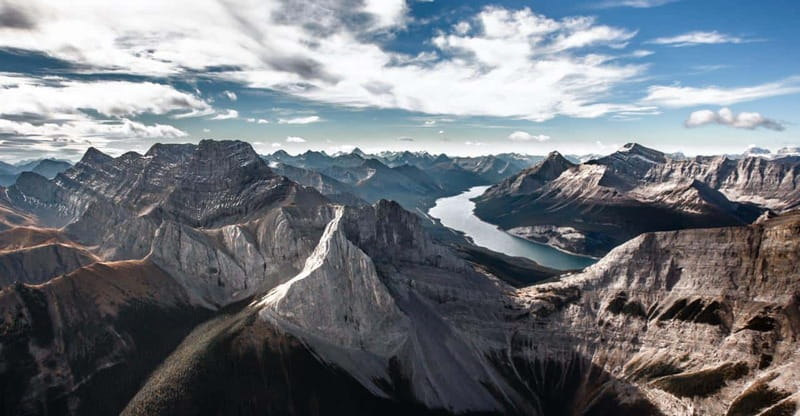 Kananaskis: 45 Minute "Sleeping Warrior" Helicopter Tour - Mount Baldy and the road toward Kananaskis Village