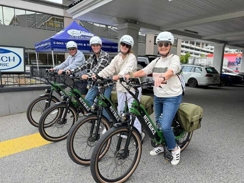 Kelowna: E-Bike Ride and Axe Throwing Adventure - What the $84 price includes