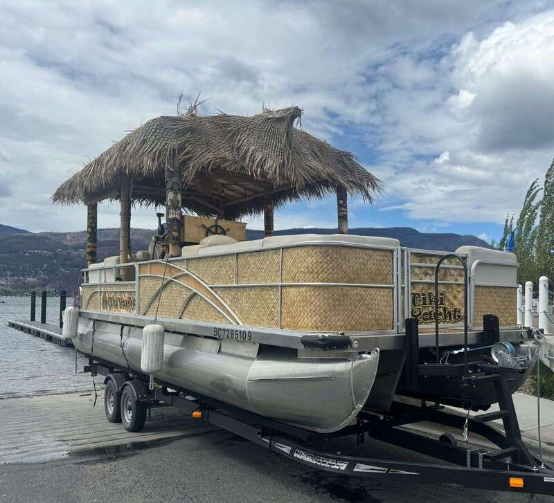 Kelowna: Tiki Party Yacht Rental - What a Kelowna Tiki yacht outing feels like
