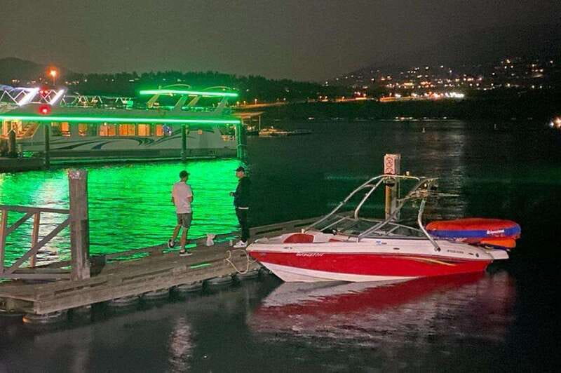 Kelowna: Tiki Party Yacht Rental - Boarding, setup, and the first hour