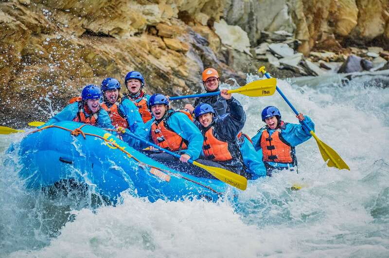 Kicking Horse River: Whitewater Rafting Experience - Twelve miles downstream, then a proper cleanup