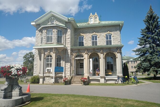 Kingston Bike Tours - The Kingston Penitentiary Museum and prison walls