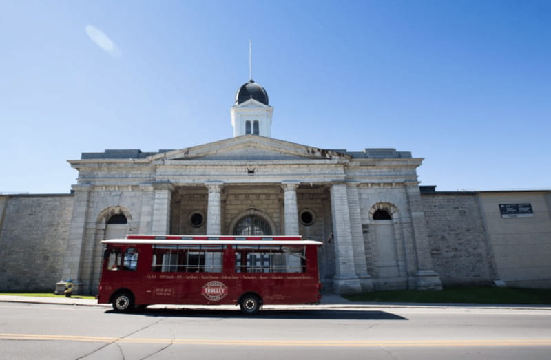 Kingston: Trolley City Tour - Kingston Penitentiary from the trolley