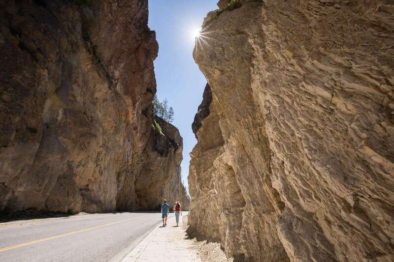 Kootenay: From Icy Mountain Rivers to Steamy Hot Springs - The Great Divide begins the mountain day