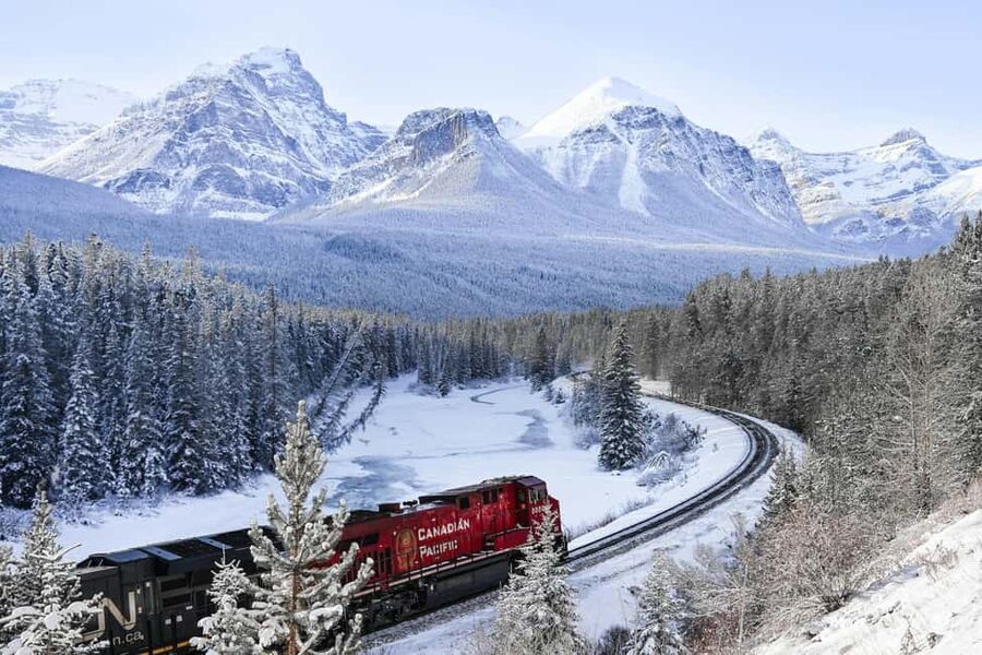 Lake Louise, Banff Gondola, & Yoho National Park 2 Day Tour - Bow Falls closes out the first day