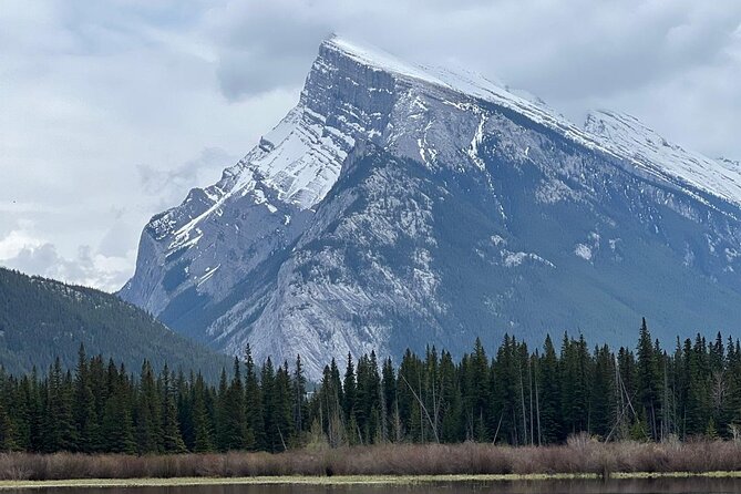 Lake Louise, Moraine Lake, Peyto Lake, Crowfoot, Johnston Canyon - Bow Lake and Crowfoot Glacier on the Icefields Parkway