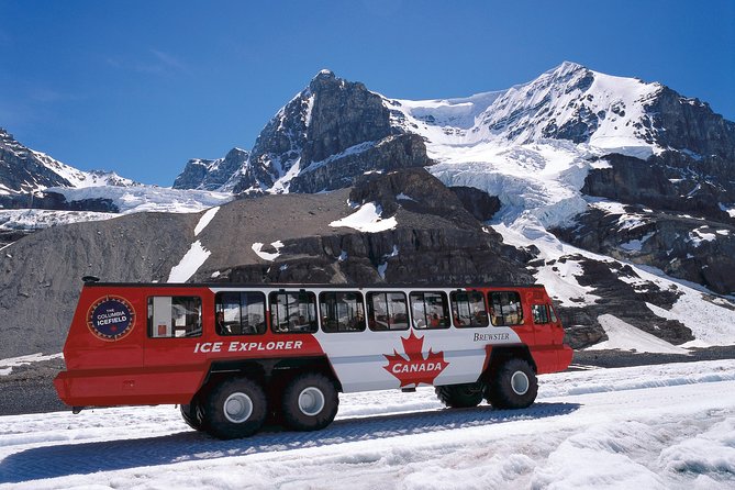 Lake Louise to Jasper One-Way Tour - The Weeping Wall and Athabasca Falls