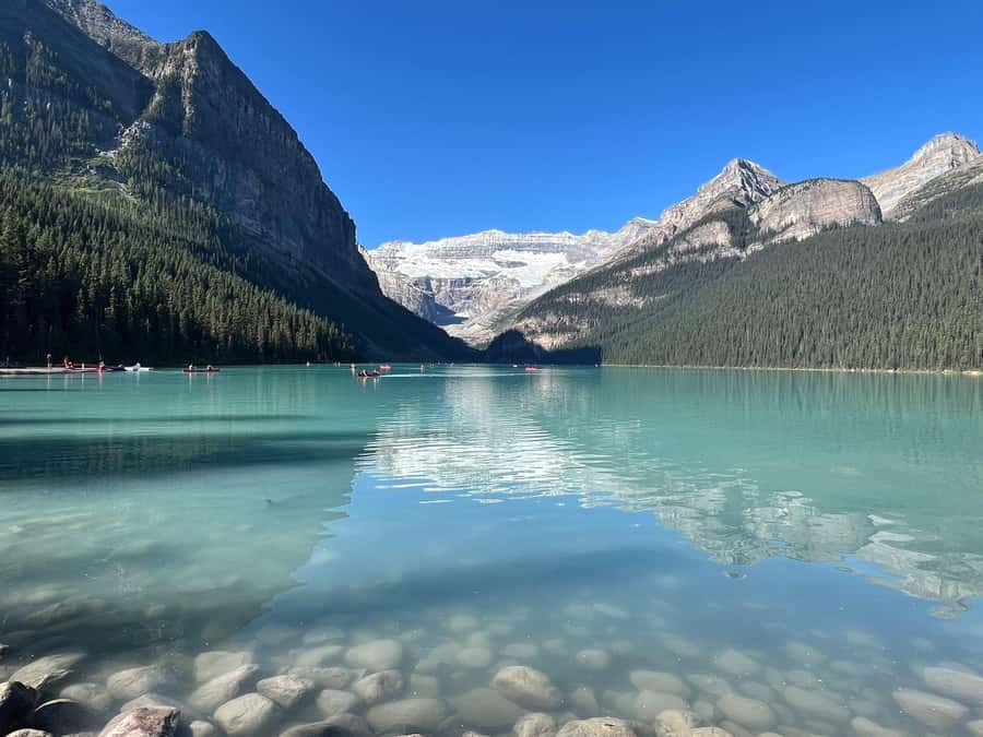 Lake Moraine Lake Louise Johnston Canyon Banff Town Day Tour - Starting early from Calgary, Canmore, or Banff
