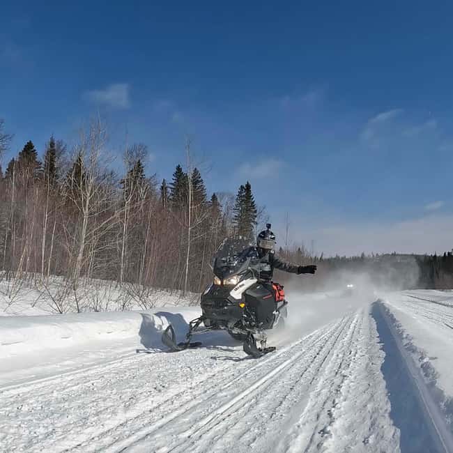 Laurentians: Snowmobile Guided Tour - What the $209 price really buys