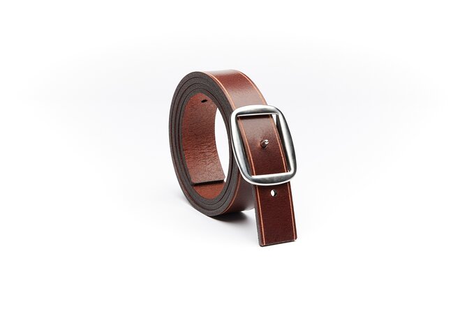 Leather belt making workshop - Choosing leather and planning the belt