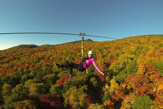 Mont Tremblant Guided Zipline Tour - Five ziplines from the summit to the village