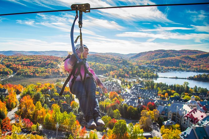 Mont Tremblant Guided Zipline Tour - The gondola ride changes the whole outing
