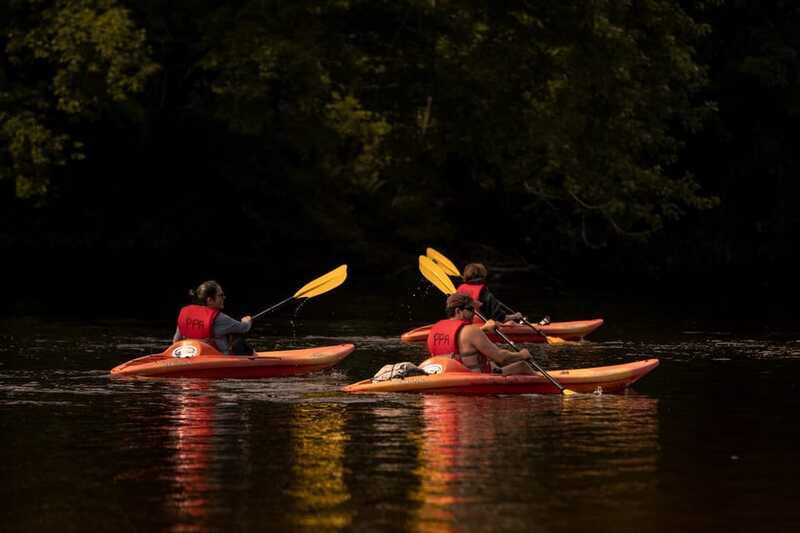 Mont-Tremblant: Self guided kayak/paddleboard on Rouge River - Sandy beaches turn a paddle into a half-day outing