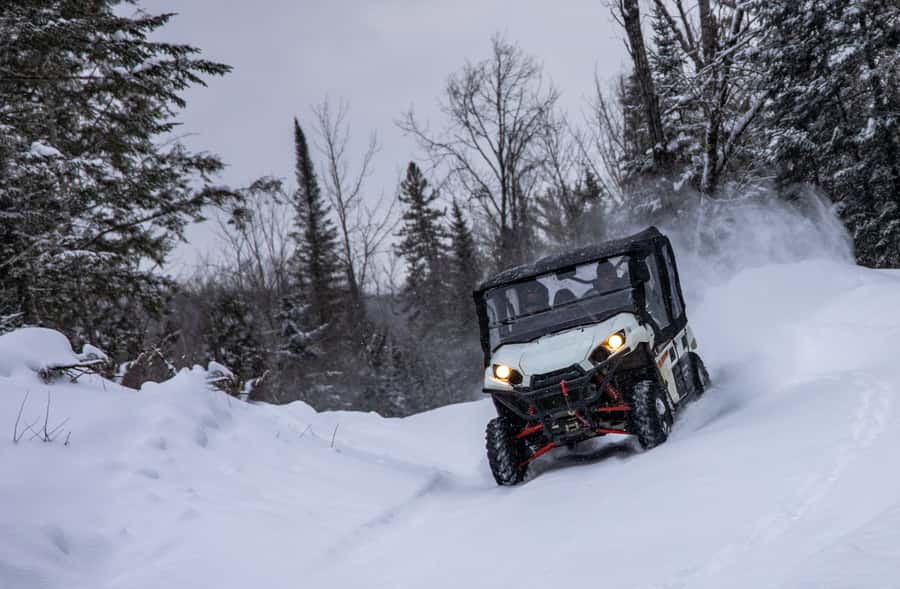 Mont Tremblant: Side-by-Side ATV Guided Off-Road Tour - How the driving arrangement really works
