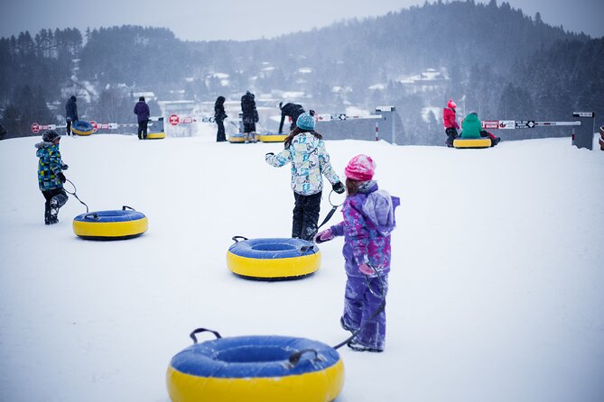 Mont-Tremblant Snow Tubing - Mont-Tremblant beyond the tubing hill