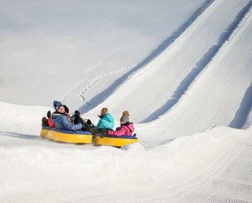 Mont-Tremblant: Snow Tubing with a Mechanical Lift - A useful base for families and mixed groups