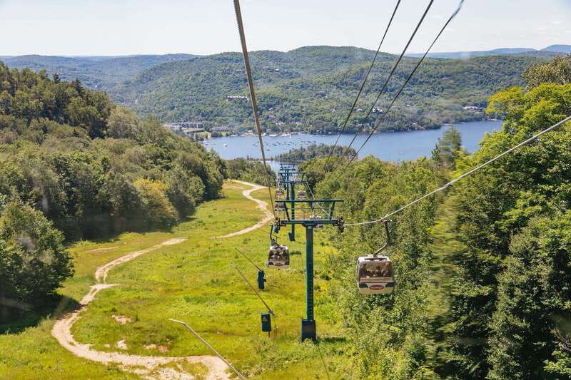 Mont Tremblant: Summit Zip-Lining Tour with 5 Zip Lines - Five zip lines, five different moments