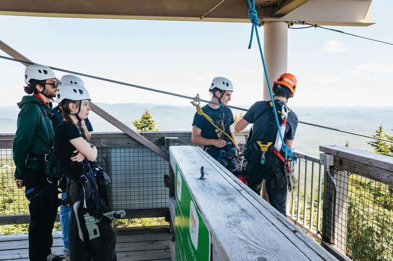 Mont Tremblant: Summit Zip-Lining Tour with 5 Zip Lines - Views, weather, and the best time of year