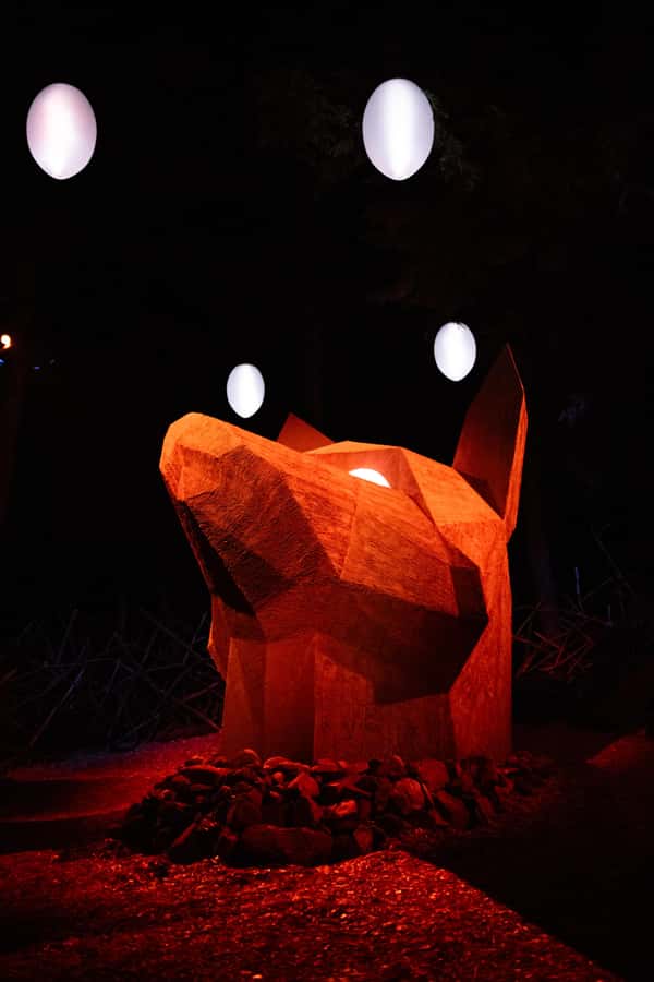 Montebello, QC: Omega Park ONIRO Immersive Experience at Night - What Oniro is really offering at Omega Park