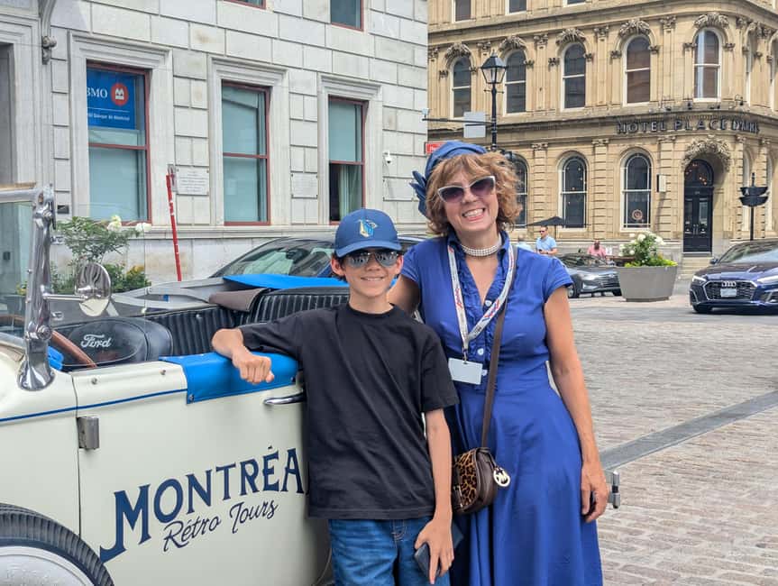Montreal: An unforgettable guided tour in a vintage 1930s convertible car - Why the guide makes a difference