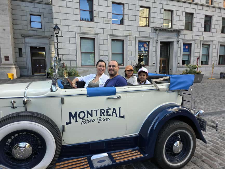 Montreal: An unforgettable guided tour in a vintage 1930s convertible car - Is $69 a fair price?