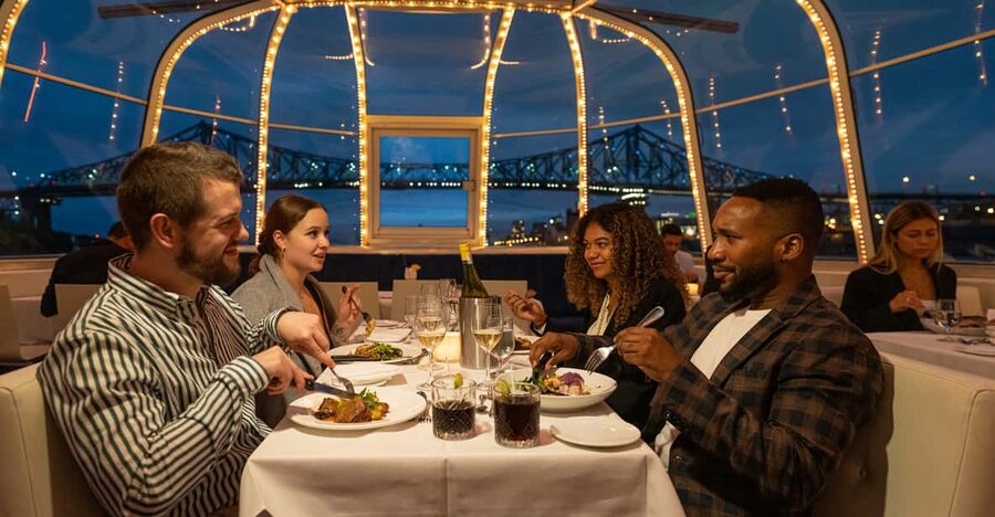 Montreal: Bateau-Mouche Cruise with A La Carte Dinner Option - The route: Old Montreal, Downtown, and the bridge