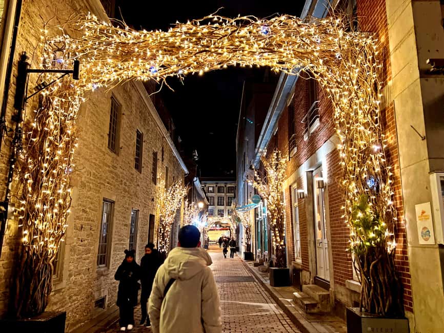 Montreal: Christmas Lights Private Walking Tour - Timing, language, and winter comfort