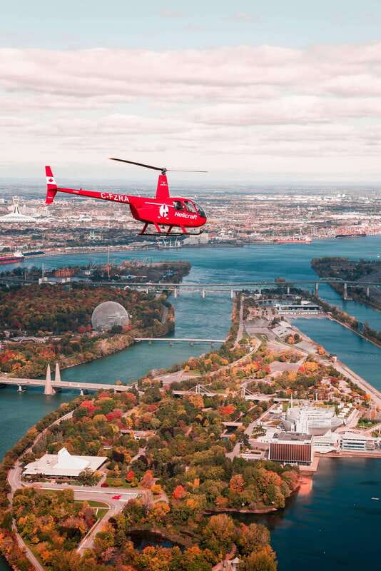 Montreal: Formula 1 Experience Helicopter Flight - Why the Circuit Gilles Villeneuve looks best from above