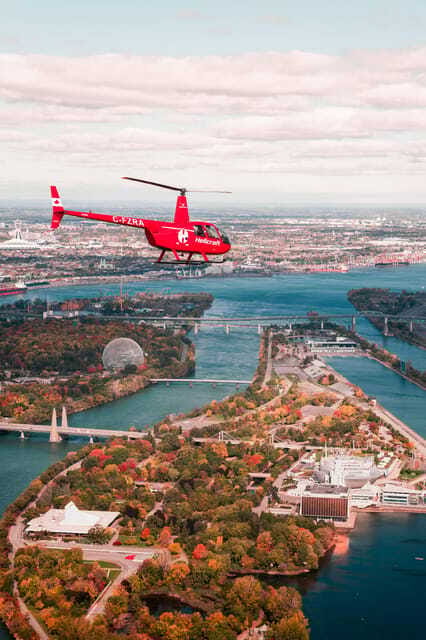 Montreal: Formula 1 Experience Helicopter Flight - What the views are really like