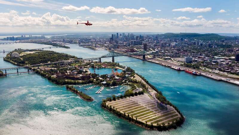 Montreal: Guided Helicopter Tour - The 20-minute route, from takeoff to Old Port