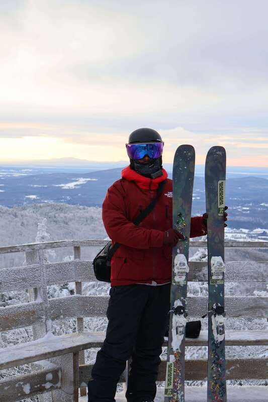 Montreal: Guided Skiing in Quebec Forests - Getting fitted with skis, helmet, and winter gear