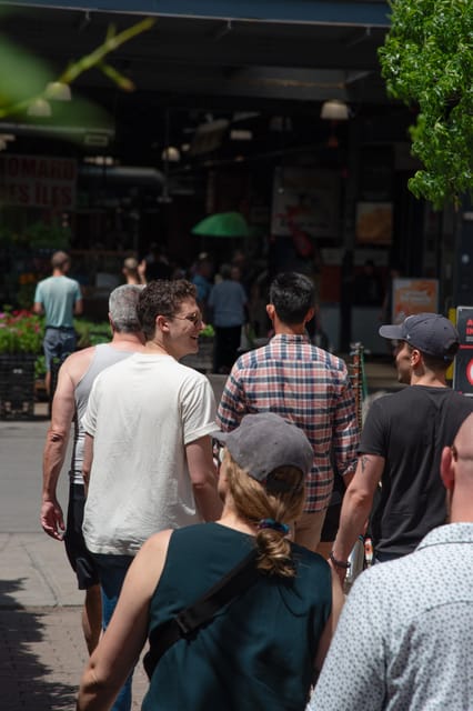 Montreal: Jean-Talon Market & Beyond Locally Owned Food Tour - Walking into Little Italy