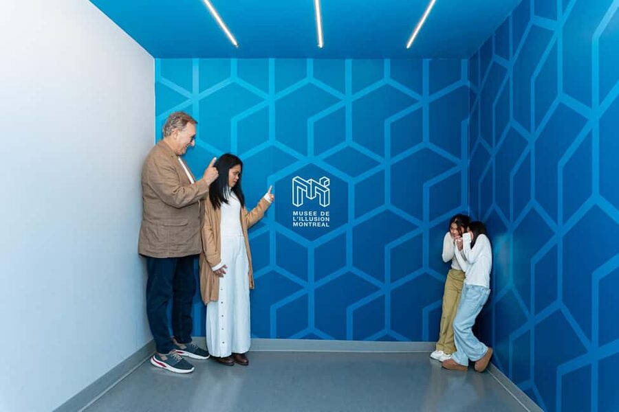 Montreal: Museum of Illusions Entry Ticket - Test your balance in the tilted room