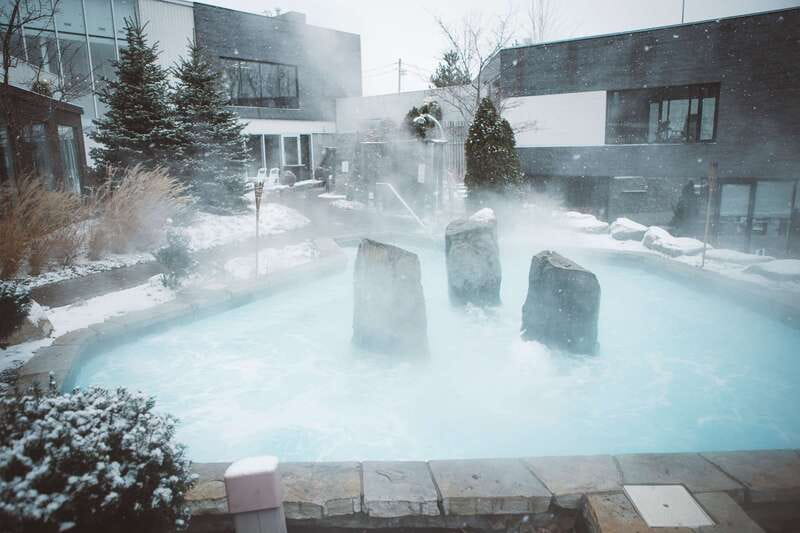 Montreal: Nordic Spa Thermal Experience - Food, drinks, and the restaurant question