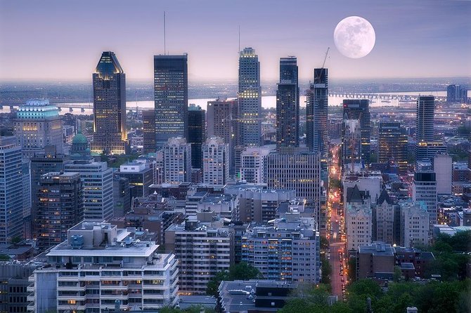 Montreal Premium Driving Night Tour with La Grand Roue Ride - Why Montreal works so well after sunset