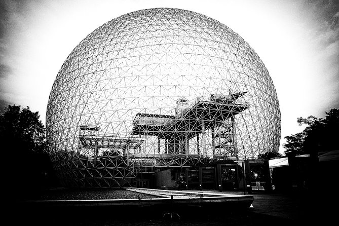Montreal Private Photo Tours with Pro Photographer - The Biosphere adds a futuristic hour