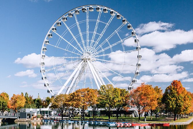 Montréal Scavenger Hunt and City Highlights Walking Tour - La Grande Roue and the finish at Place d’Armes