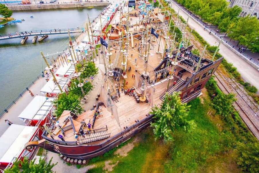 Montreal: Voiles En Voiles Aerial Park Admission Ticket - What Your Visit Includes