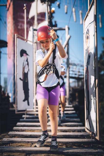 Montreal: Voiles En Voiles Aerial Park Admission Ticket - Zip Lines With an Old Port Backdrop