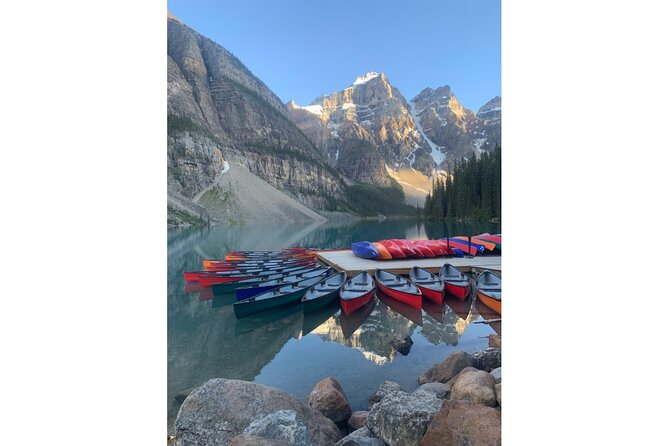 Moraine Lake, Lake Louise Afternoon Tour Half day From Banff - The Valley of the Ten Peaks viewpoint