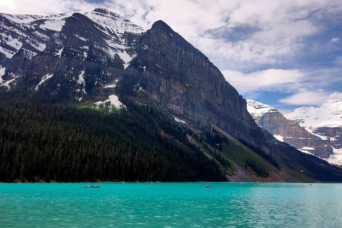 Moraine Lake Lake Louise Emerald Lake Banff Town & Natural Bridge - Natural Bridge and the engineering views along the road