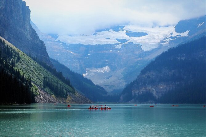 Moraine Lake, Lake Louise Johnston Canyon Banff National Park - Johnston Canyon adds a proper walk