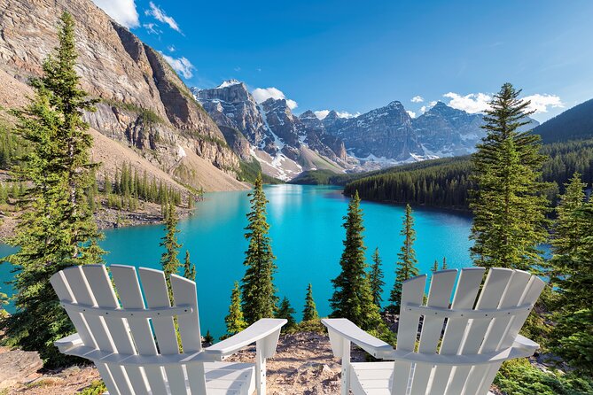 Moraine Lake, Lake Louise Johnston Canyon Banff National Park - Is $59.33 good value?